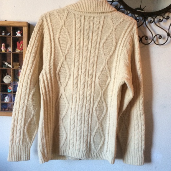 Vintage Pendleton Cable Knit Cardigan - Picture 7 of 8